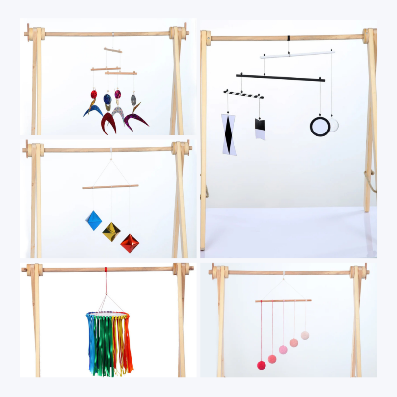 Montessori Mobil Set-5 (5 parçalı montessori eğitim seti)