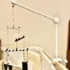 Ahşap Mobil Askısı - Beşik Mobil Askısı (Beyaz) - Görsel 5