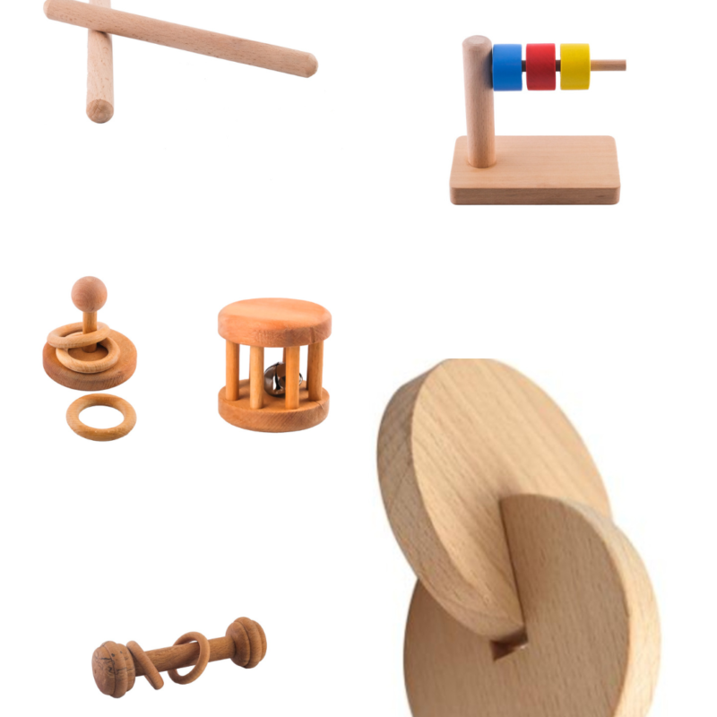 Montessori Ahşap Gelişim Ürünleri Seti